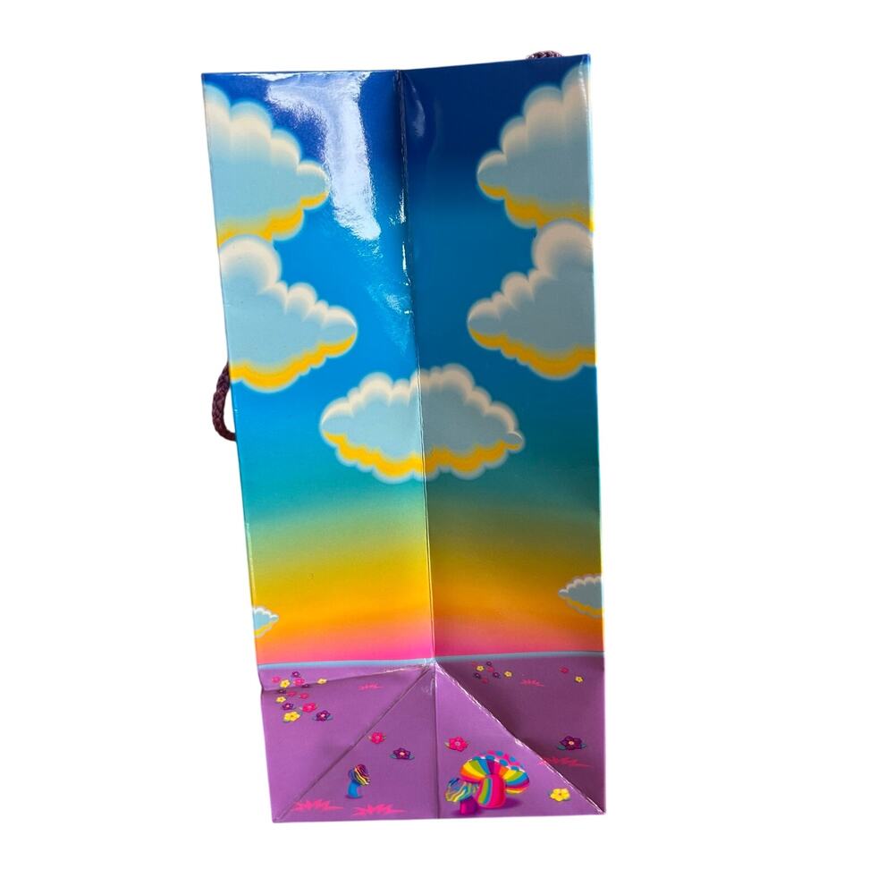 Lisa Frank Vintage Gift Bag Rainbow Chaser & Lollipop w/ Name Tag - Picture 5 of 5